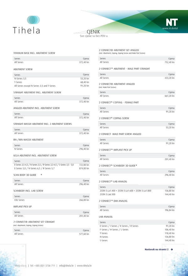 NT Katalog Cjenik